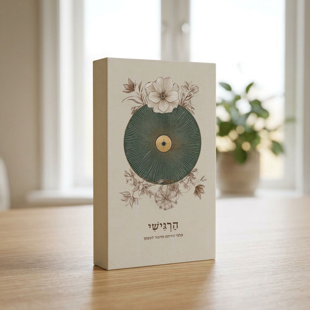 ערכת קלפים הַרְגִּישִׁי | קלפי צמיחה וחיבור לעצמך -Pre-Sale